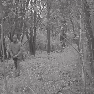 Men at the trails