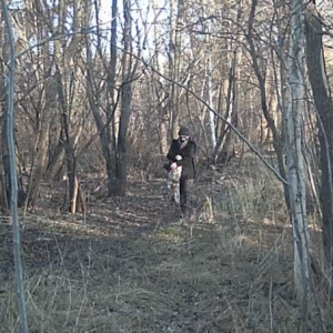 Exploring down the trail