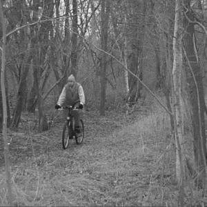 Bikers down the pee trail
