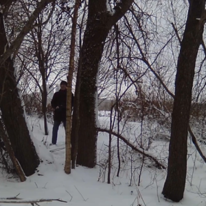 Plenty of men coming to the woods