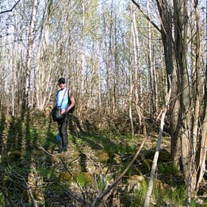 Looking for friends at the cruising trail