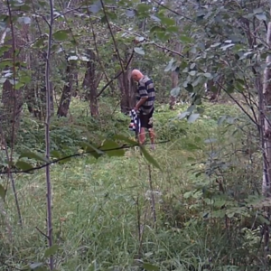 Bring out the men to the trail