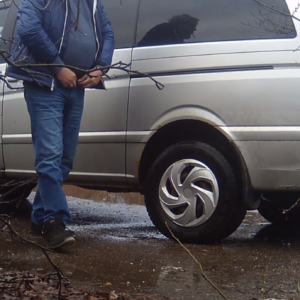 Raindrops and pee streams