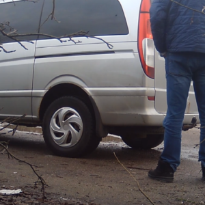 Daily visit from the van man