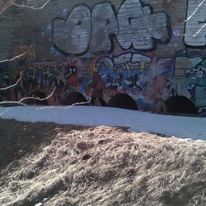 Teens at the monument