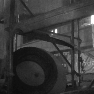Creeper at the construction site