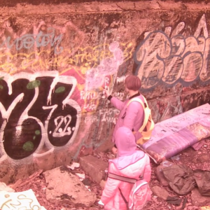 Teens are back for more graffiti