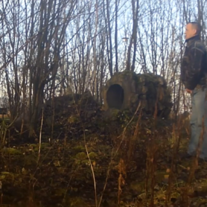 Self pleasure in the woods