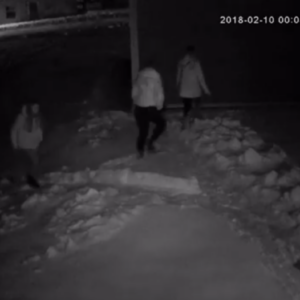 Three ladies caught by CCTV