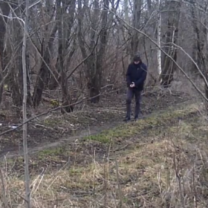 Wet day at the pee trail