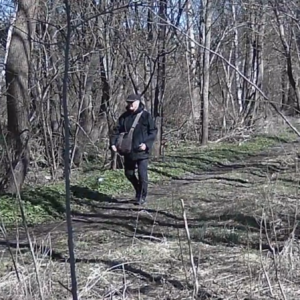 Strolling the trail