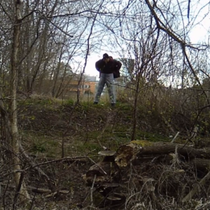 Not going off the trail