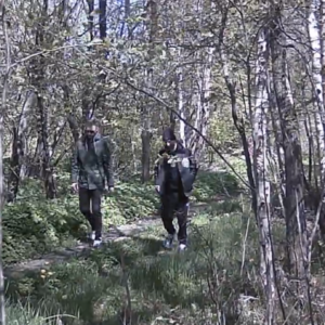 Hanging out at the pee trail