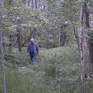 Nature photographer and more visiting the trail