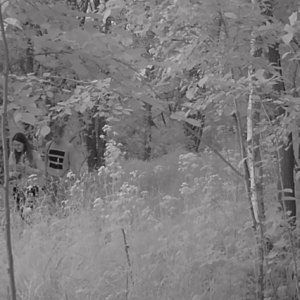 Men and women on the pee trail