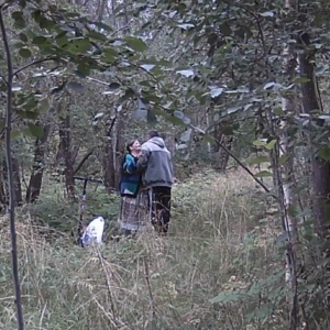 A little romance in the forest