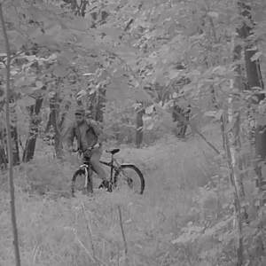 A few men on the trail