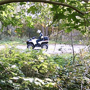 Off-road police patrol